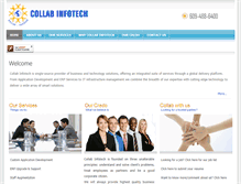 Tablet Screenshot of collabinfo.com